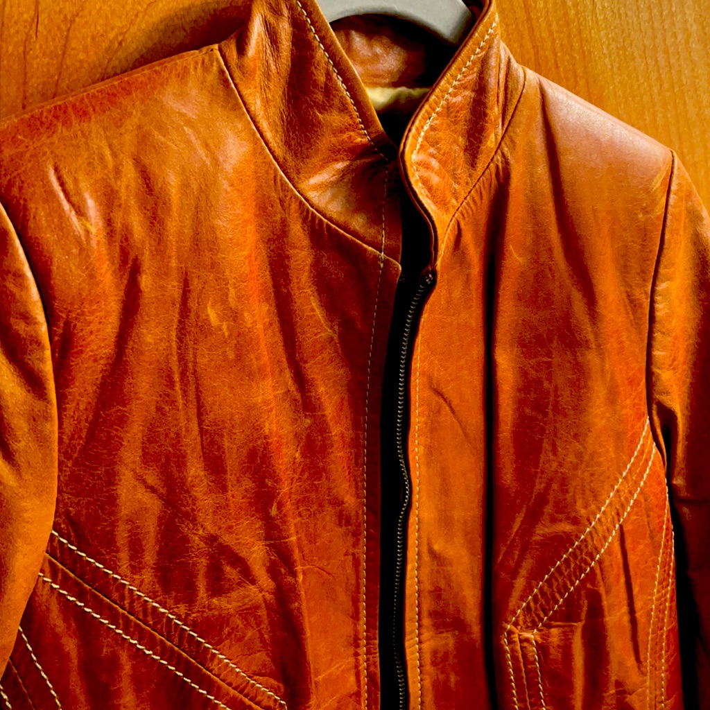 Rustic Leather Lined Jacket